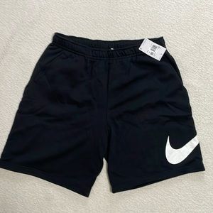Nike Sportswear Club Men's Graphic Shorts - Black, Size XXL Tall (New With Tags)
